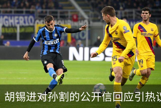 胡锡进对孙割的公开信回应引热议，结尾一句引发热赞